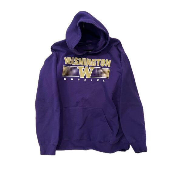 Washington Huskies Captivating Pullover Hoodie Mens XL - Picture 1 of 3